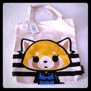 NWT Sanrio Aggretsuko Tote